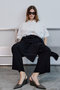 【予約販売】Wrap-Draped Skirt Pants/ラップドレープスカートパンツ メゾンスペシャル/MAISON SPECIAL