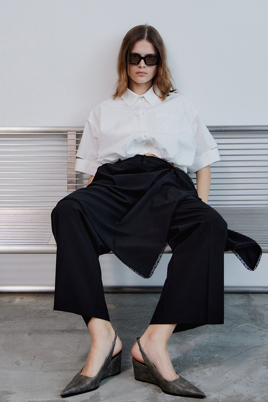 MAISON SPECIAL(メゾンスペシャル)｜【予約販売】Wrap-Draped Skirt
