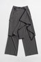 【予約販売】Wrap-Draped Skirt Pants/ラップドレープスカートパンツ メゾンスペシャル/MAISON SPECIAL GRY(グレー)