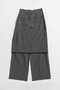 【予約販売】Wrap-Draped Skirt Pants/ラップドレープスカートパンツ メゾンスペシャル/MAISON SPECIAL