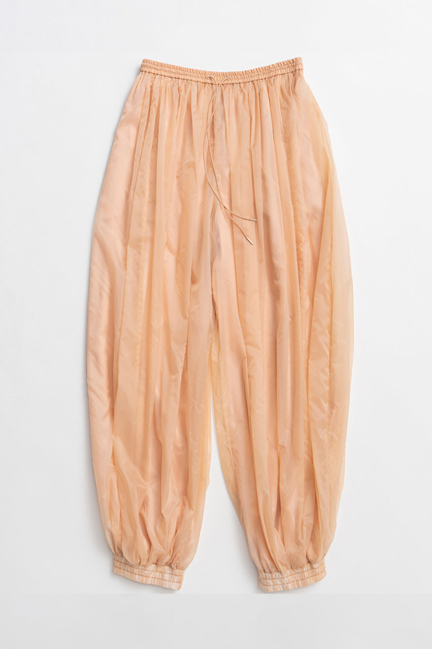 メゾンスペシャル/MAISON SPECIALのSheer Nylon Balloon Pants/シアーナイロンバルーンパンツ(PNK(ピンク)/21261465212)