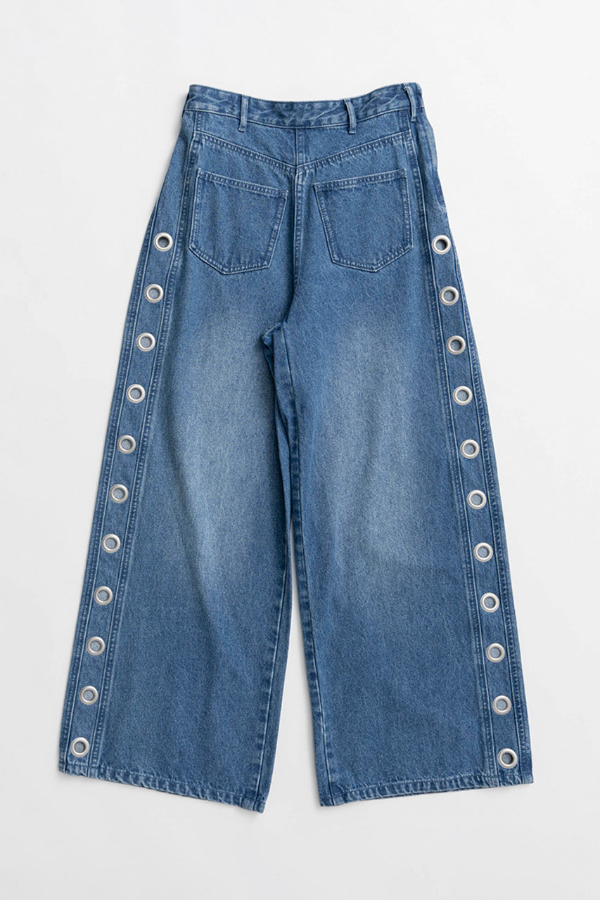 メゾンスペシャル/MAISON SPECIALの【予約販売】Eyelet Denim/アイレットデニム(BLU(ブルー)/21261465213)