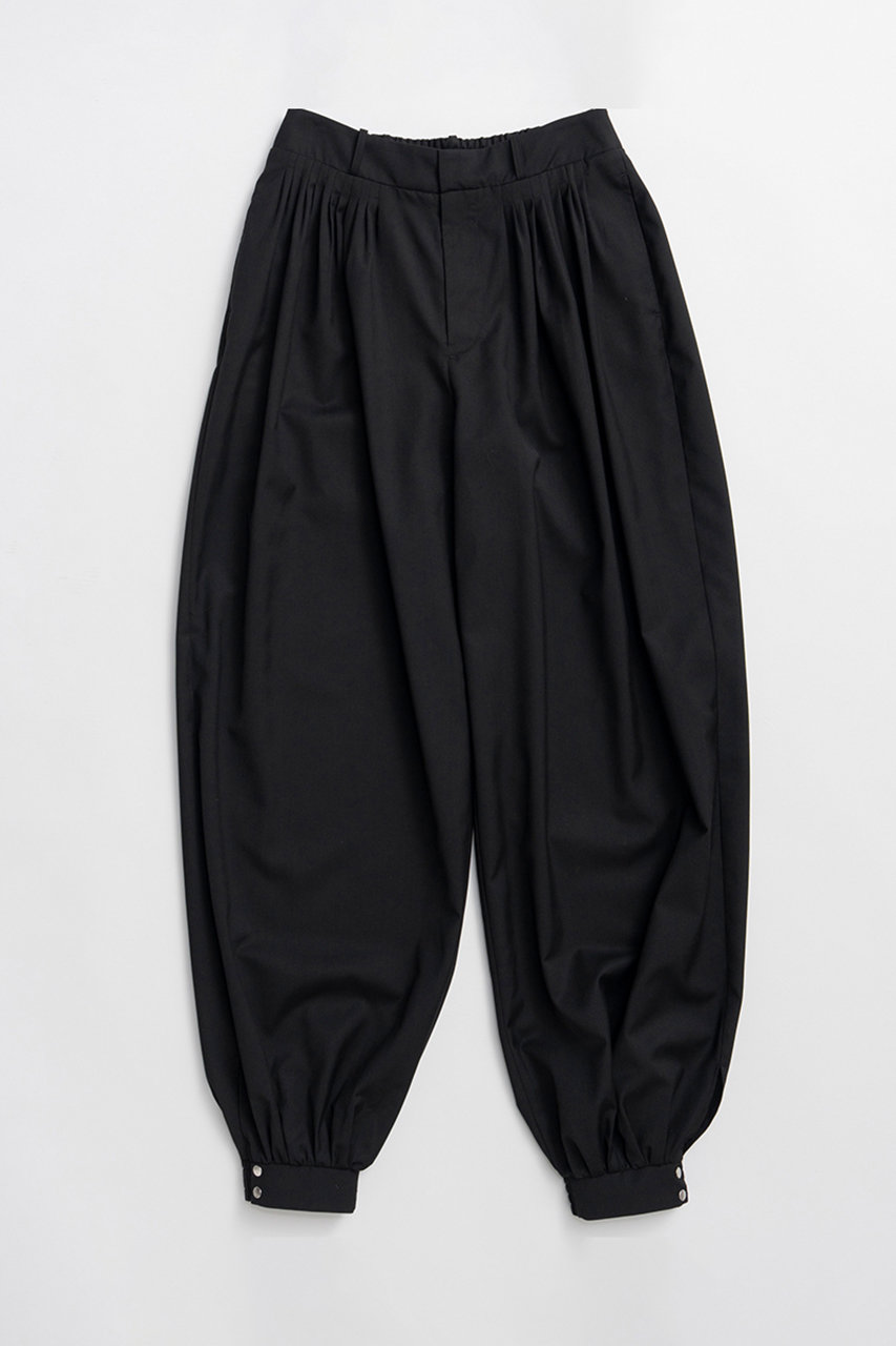 メゾンスペシャル/MAISON SPECIALの【予約販売】Stitched Balloon Pants/スーチングバルーンパンツ(BLK(ブラック)/21261465822)