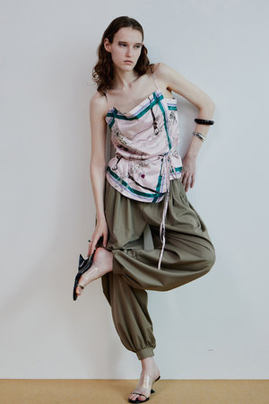 メゾンスペシャル/MAISON SPECIALの【予約販売】Stitched Balloon Pants/スーチングバルーンパンツ(110600/110601)