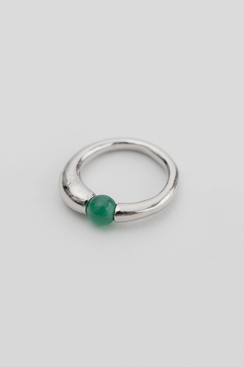 メゾンスペシャル/MAISON SPECIALのColor Stone Ring/カラーストーンリング(GRN(グリーン)/21261665209)