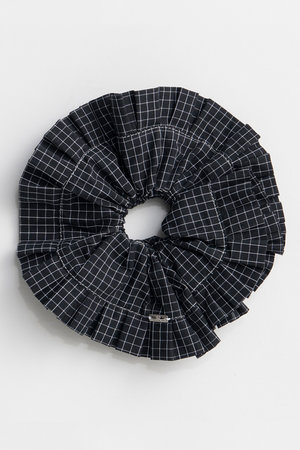 メゾンスペシャル/MAISON SPECIALのGrid Check Scarf/グリッドチェックシュシュ