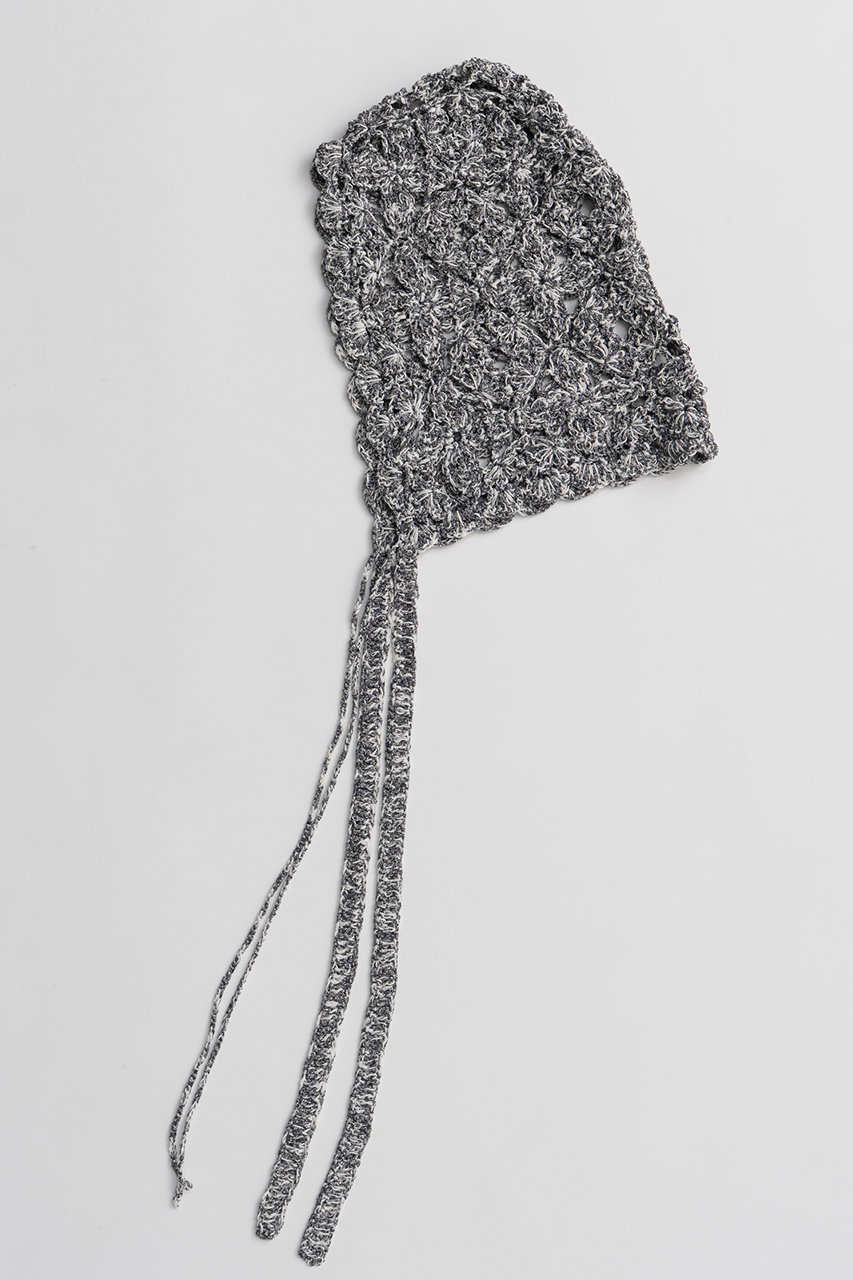 メゾンスペシャル/MAISON SPECIALのCrochet Knit Cap/カギ針ニットキャップ(GRY(グレー)/21261666303)