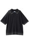 【UNISEX】ハイツイストピグメントブリーチ ニットポロ メゾンスペシャル/MAISON SPECIAL BLK(ブラック)