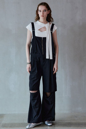 メゾンスペシャル/MAISON SPECIALのLong-strap jumpsuits/ロングストラップジャンプスーツ(110600/110606)