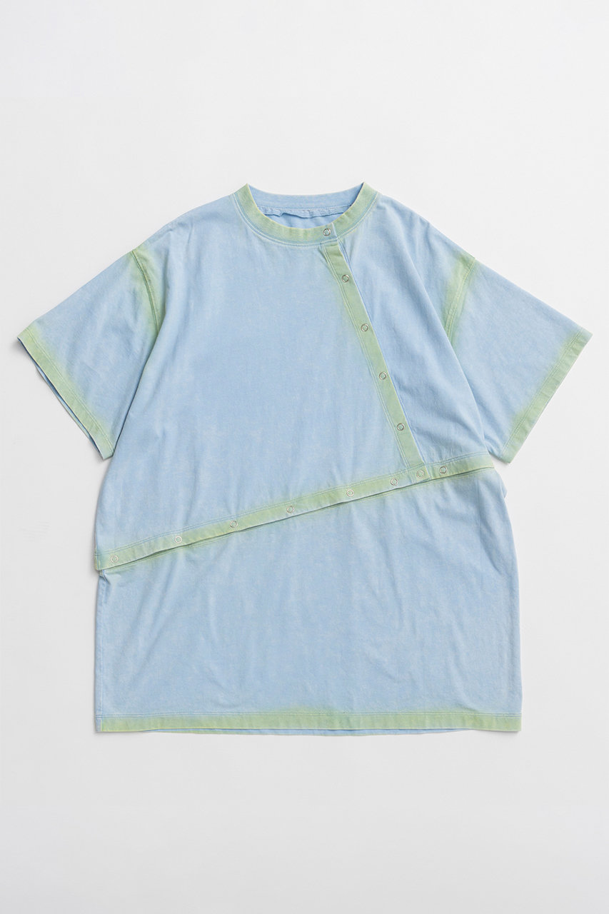 メゾンスペシャル/MAISON SPECIALの【予約販売】Multi-Way Oversized T-Shirt/マルチウェイオーバーTシャツ(BLU(ブルー)/21261266002)