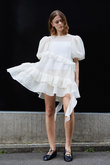 Multi-fabric Sheer Tunic/マルチファブリックシアーチュニック