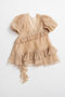 【予約販売】Multi-fabric Sheer Tunic/マルチファブリックシアーチュニック メゾンスペシャル/MAISON SPECIAL BGE(ベージュ)