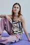 【予約販売】Chain-Pattern Scarf TOPS/チェーンパターンスカーフトップス メゾンスペシャル/MAISON SPECIAL