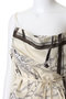 Chain-Pattern Scarf TOPS/チェーンパターンスカーフトップス メゾンスペシャル/MAISON SPECIAL