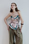 【予約販売】Chain-Pattern Scarf TOPS/チェーンパターンスカーフトップス メゾンスペシャル/MAISON SPECIAL