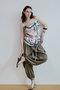 【予約販売】Chain-Pattern Scarf TOPS/チェーンパターンスカーフトップス メゾンスペシャル/MAISON SPECIAL