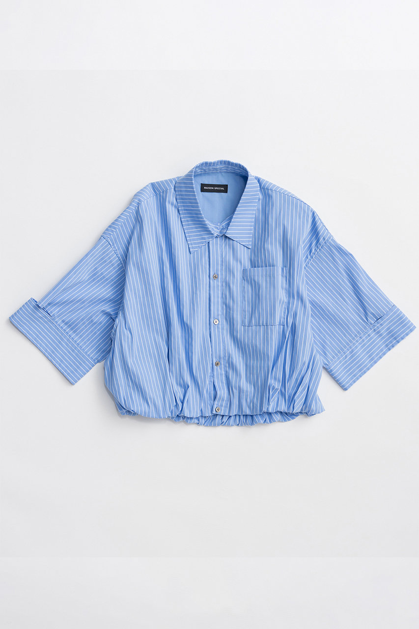 メゾンスペシャル/MAISON SPECIALの【予約販売】Balloon Blouses/バルーンブラウス(BLU(ブルー)/21261316001)