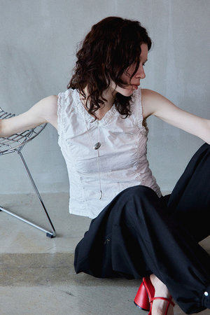 メゾンスペシャル/MAISON SPECIALの【予約販売】Military Gathered TOPs/ミリタリーギャザートップス(110400/110401)