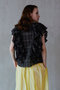 【予約販売】Ruffle Check Shirts/ラッフルチェックシャツ メゾンスペシャル/MAISON SPECIAL