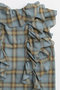 【予約販売】Ruffle Check Shirts/ラッフルチェックシャツ メゾンスペシャル/MAISON SPECIAL