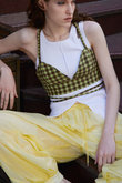 Checkered Short Bustier/チェックショートビスチェ