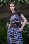 【予約販売】Checkered Short Bustier/チェックショートビスチェ メゾンスペシャル/MAISON SPECIAL