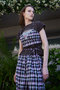 【予約販売】Checkered Short Bustier/チェックショートビスチェ メゾンスペシャル/MAISON SPECIAL