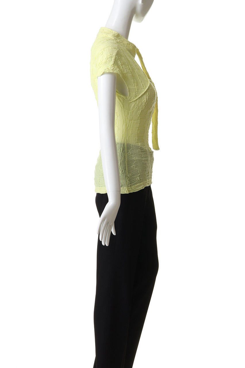 MAISON SPECIAL(メゾンスペシャル)｜Cut-Out Bow Tie Bolero Layered