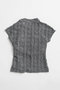 【予約販売】Cut-Out Bow Tie Bolero Layered Top/カットアウトボウタイボレロレイヤードトップ メゾンスペシャル/MAISON SPECIAL