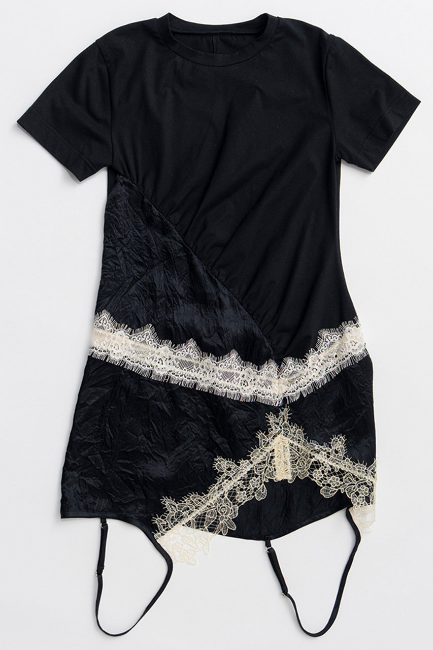 メゾンスペシャル/MAISON SPECIALの【予約販売】2WAY Camisole T-Shirt/2WAYキャミTシャツ(BLK(ブラック)/21261415318)