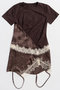 【予約販売】2WAY Camisole T-Shirt/2WAYキャミTシャツ メゾンスペシャル/MAISON SPECIAL BRN(ブラウン)