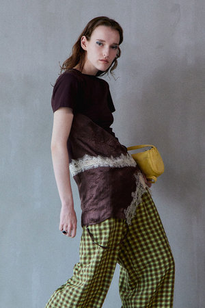 メゾンスペシャル/MAISON SPECIALの【予約販売】2WAY Camisole T-Shirt/2WAYキャミTシャツ(110100/110102)