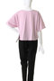 Cashmere Neck Short T-Shirt/カシュクールネックショートTシャツ メゾンスペシャル/MAISON SPECIAL