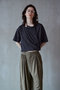 【予約販売】Cashmere Neck Short T-Shirt/カシュクールネックショートTシャツ メゾンスペシャル/MAISON SPECIAL