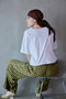 【予約販売】Cashmere Neck Short T-Shirt/カシュクールネックショートTシャツ メゾンスペシャル/MAISON SPECIAL
