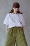 【予約販売】Cashmere Neck Short T-Shirt/カシュクールネックショートTシャツ メゾンスペシャル/MAISON SPECIAL