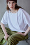 【予約販売】Cashmere Neck Short T-Shirt/カシュクールネックショートTシャツ メゾンスペシャル/MAISON SPECIAL