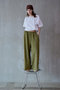 【予約販売】Cashmere Neck Short T-Shirt/カシュクールネックショートTシャツ メゾンスペシャル/MAISON SPECIAL