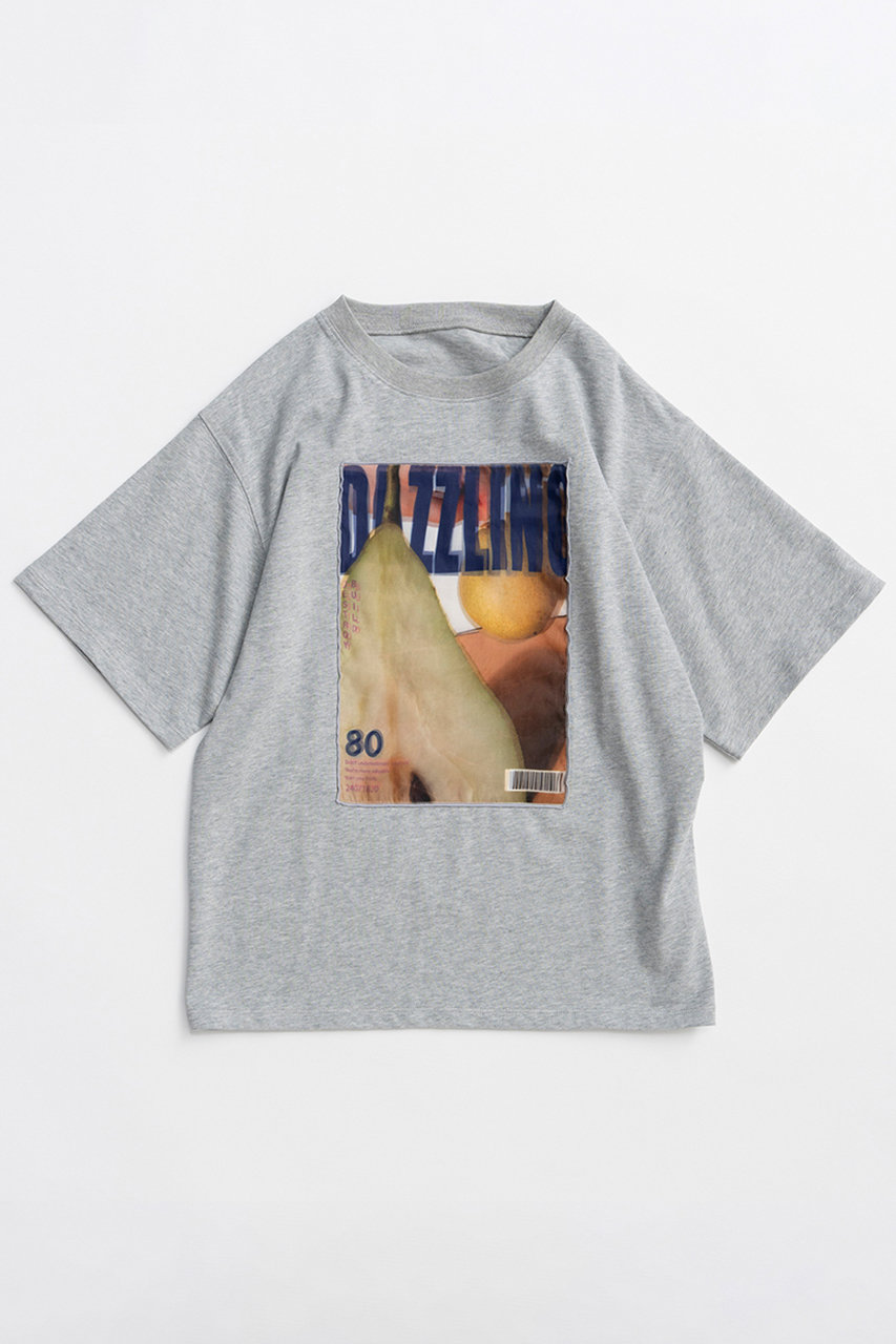 メゾンスペシャル/MAISON SPECIALの【予約販売】3D Dazzling Print T-Shirt/3D DAZZILINGプリントTEE(GRY(グレー)/21261416002)