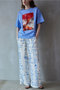 【予約販売】3D Dazzling Print T-Shirt/3D DAZZILINGプリントTEE メゾンスペシャル/MAISON SPECIAL