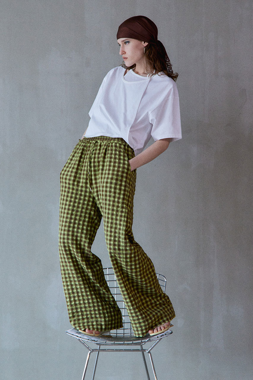 MAISON SPECIAL(メゾンスペシャル)｜【予約販売】Checkered Wide Pants