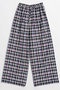 【予約販売】Checkered Wide Pants/チェックワイドパンツ メゾンスペシャル/MAISON SPECIAL PPL(パープル)