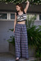 【予約販売】Checkered Wide Pants/チェックワイドパンツ メゾンスペシャル/MAISON SPECIAL