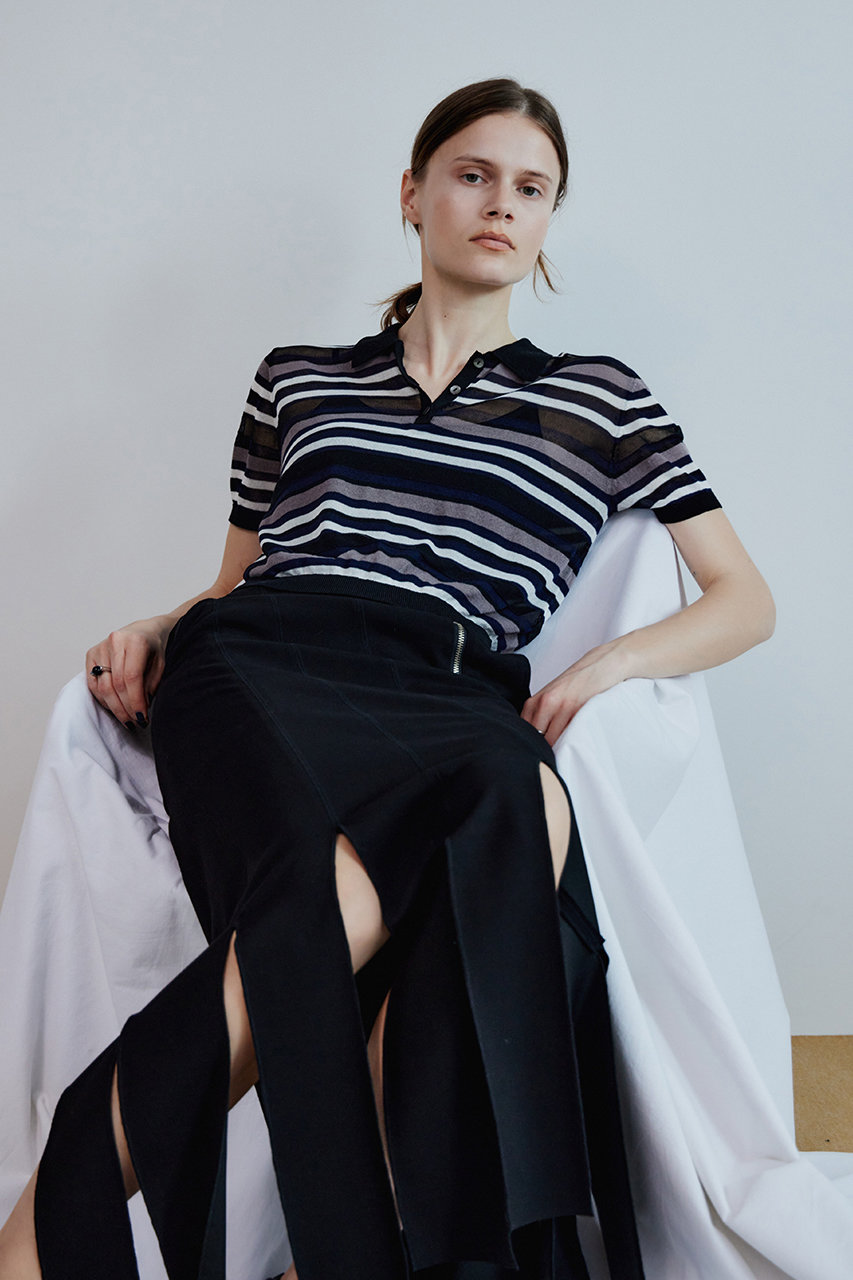 MAISON SPECIAL(メゾンスペシャル)｜【予約販売】Bick Fringe Skirt