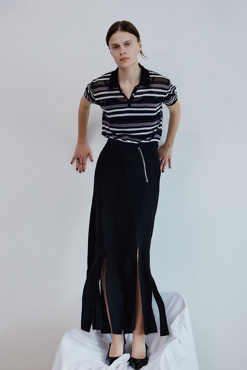 MAISONSPECIALサイドスリットフリンジスカート定価25300円美品 MAISON SPECIAL(メゾンスペシャル)｜【予約販売】Bick Fringe Skirt