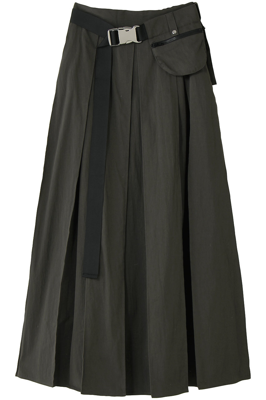メゾンスペシャル/MAISON SPECIALのMilitary Pocket Skirt/ミリタリーポケットスカート(C.GRY(チャコールグレー)/21261516305)