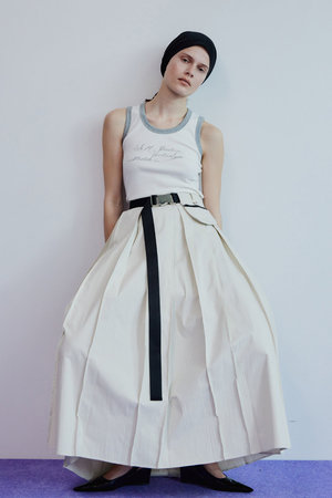 メゾンスペシャル/MAISON SPECIALのMilitary Pocket Skirt/ミリタリーポケットスカート(110700/110703)