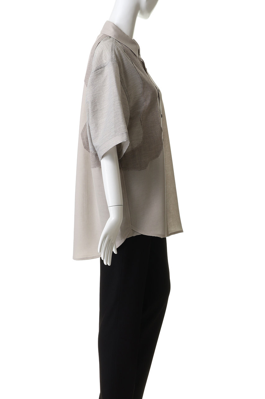 MAISON SPECIAL(メゾンスペシャル)｜【UNISEX】シアー ジグザグ切替S/S