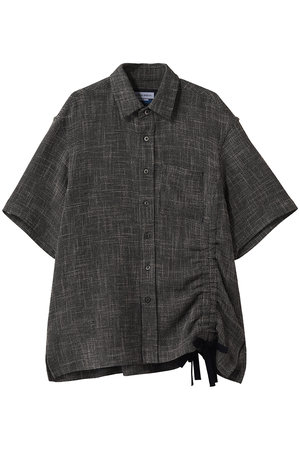 メゾンスペシャル/MAISON SPECIALの【UNISEX】DRYカラミメッシュ アシンメトリーシャーリングS/Sシャツ(110400/110402)
