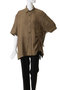 【UNISEX】DRYカラミメッシュ アシンメトリーシャーリングS/Sシャツ メゾンスペシャル/MAISON SPECIAL